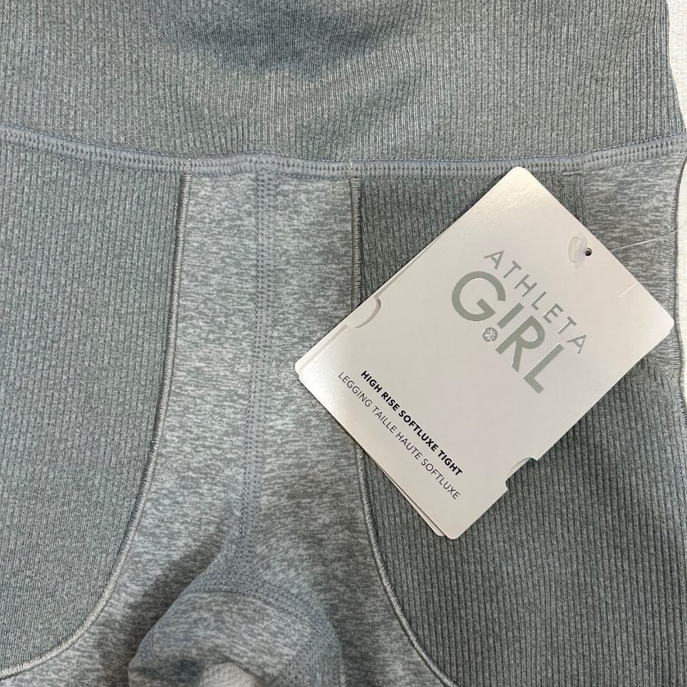 NWT Athleta GIRL High Rise Softluxe Tight Leggings - size XS/6 - Picture 3 of 5